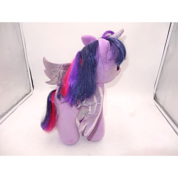 My Little Pony Twilight Sparkle Plush Toy With Glittery Wings & Horn 16" Purple - Picture 2 of 9